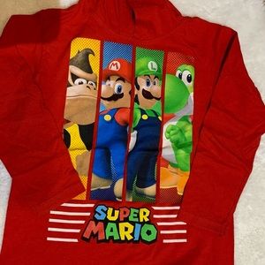 Boys super Mario long sleeve